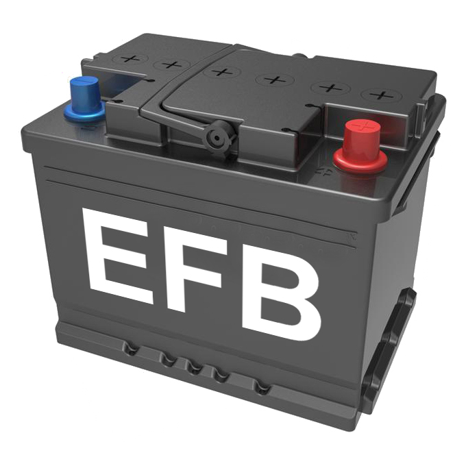 Автомобильный аккумулятор Подменный L2 EFB обр. пол.  (242x175x190) 60-62 Ач