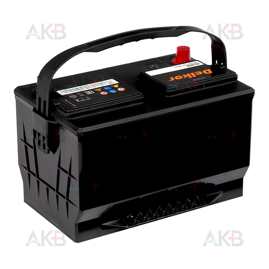 Автомобильный аккумулятор Delkor 65-850 (85L 850A 306x192x192) для Ford Explorer