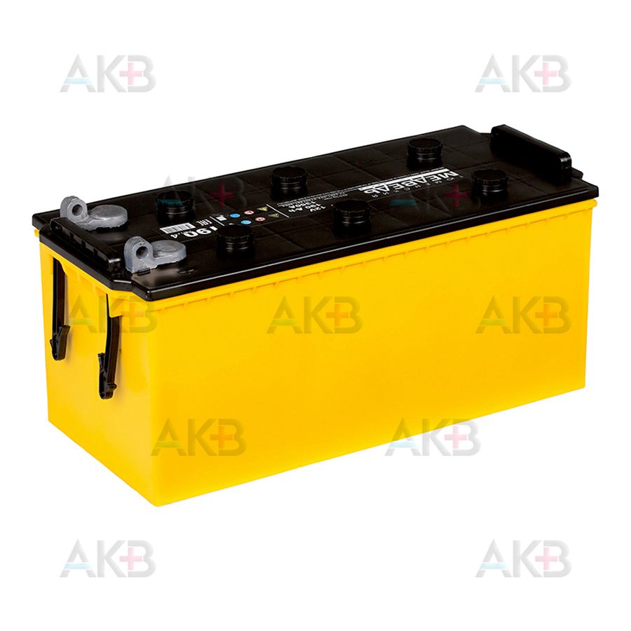 Автомобильный аккумулятор Тюменский медведь 190 Ач 1350A п.п. болт (518х228х238) Calcium Plus