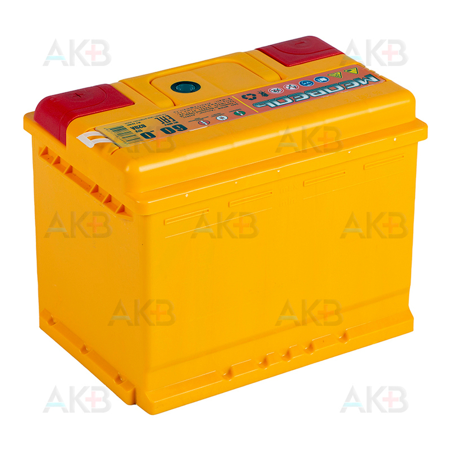 Автомобильный аккумулятор Медведь 60 Ач 620A о.п. (242x175x190) ca/ca silver