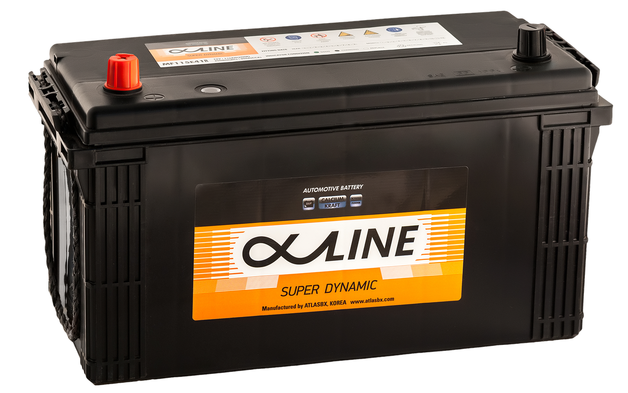 Автомобильный аккумулятор Alphaline SD 115E41R 110Ah 900A (402x172x220) пр