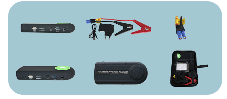 Пусковое устройство C2R BLY-B7 12000мАч (черный) 400-800А