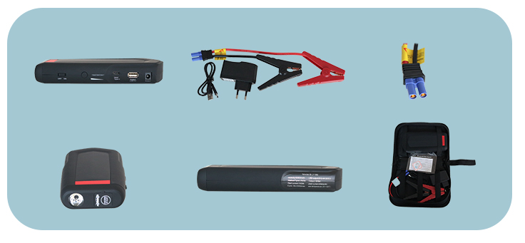 Пусковое устройство C2R BLY-B6 10400мАч (черный) 800-1000А