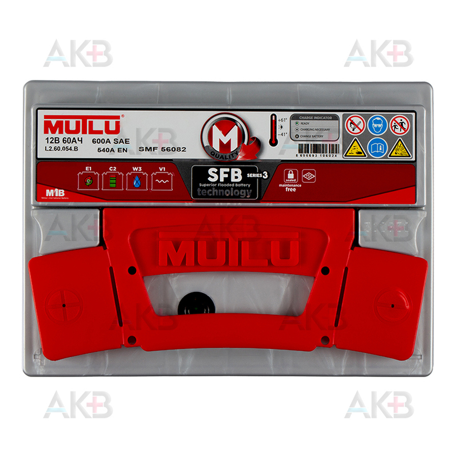 Автомобильный аккумулятор Mutlu SFB 3 56082 60 Ач 540A прям. пол. (242x175x190) L2.60.054.B