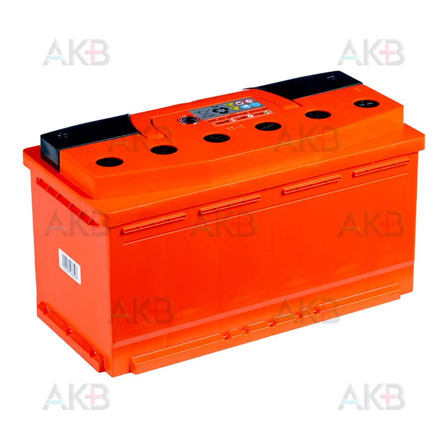 Автомобильный аккумулятор Зверь 110Ач 870A обр. пол. (353x175x190) ZVK 110-З-R