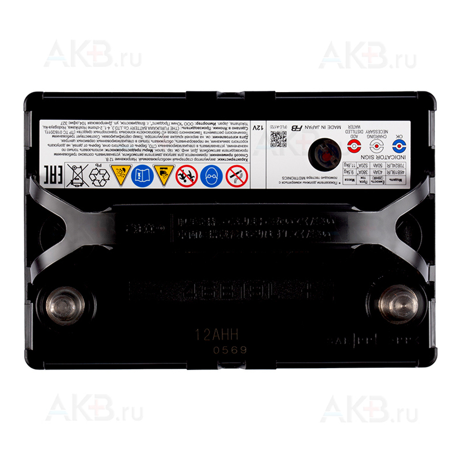 Автомобильный аккумулятор FB Altica HIGH-GRADE 46B19L 43 Ач 380A (189x129x225) обр. пол.