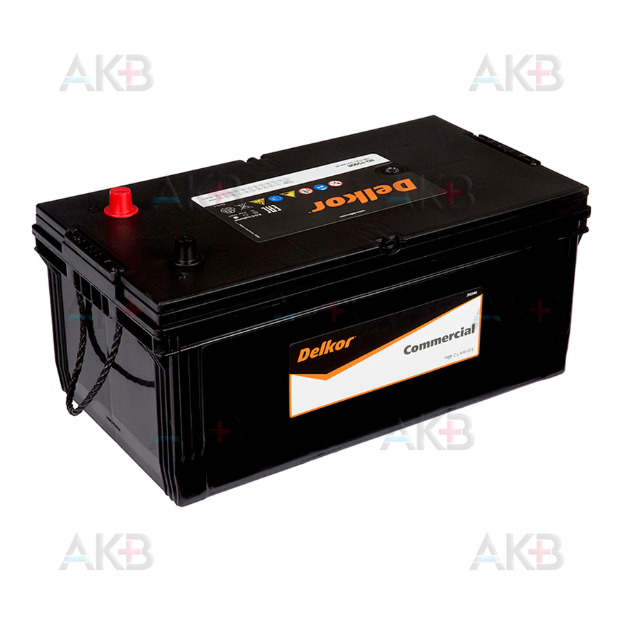 Автомобильный аккумулятор Delkor 8D-1500R 230 Ач обр. пол. 1500A (509x275x238)