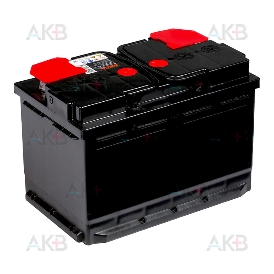 Автомобильный аккумулятор MEGA START 75 Ач 650A о.п. (278х175х190) 6СТ-75 NR