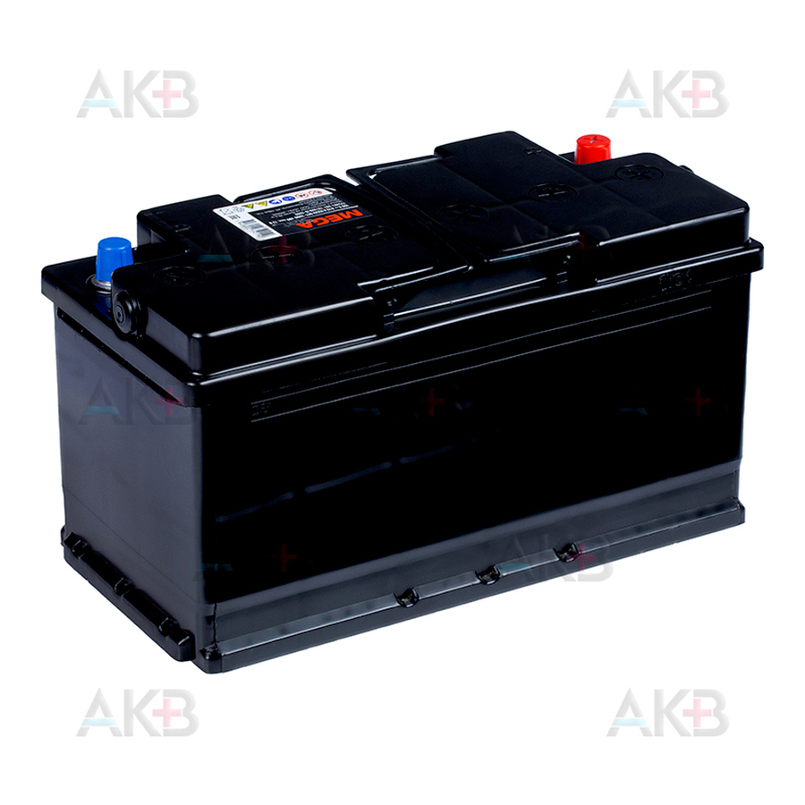 Автомобильный аккумулятор MEGA START 100 Ач 810A п.п. (353х175х190) 6СТ-100 N