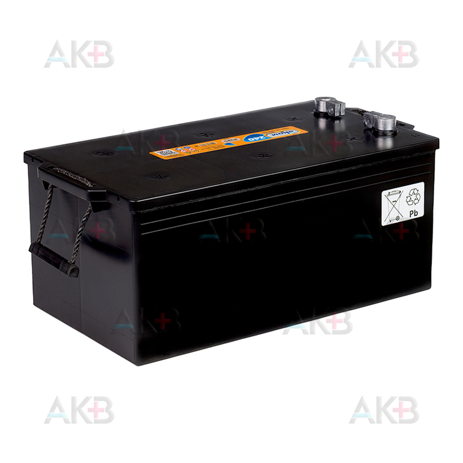 Автомобильный аккумулятор Аком + EFB 240E  12V Ач 240Aч 1500А обр. пол. (518x278x242)