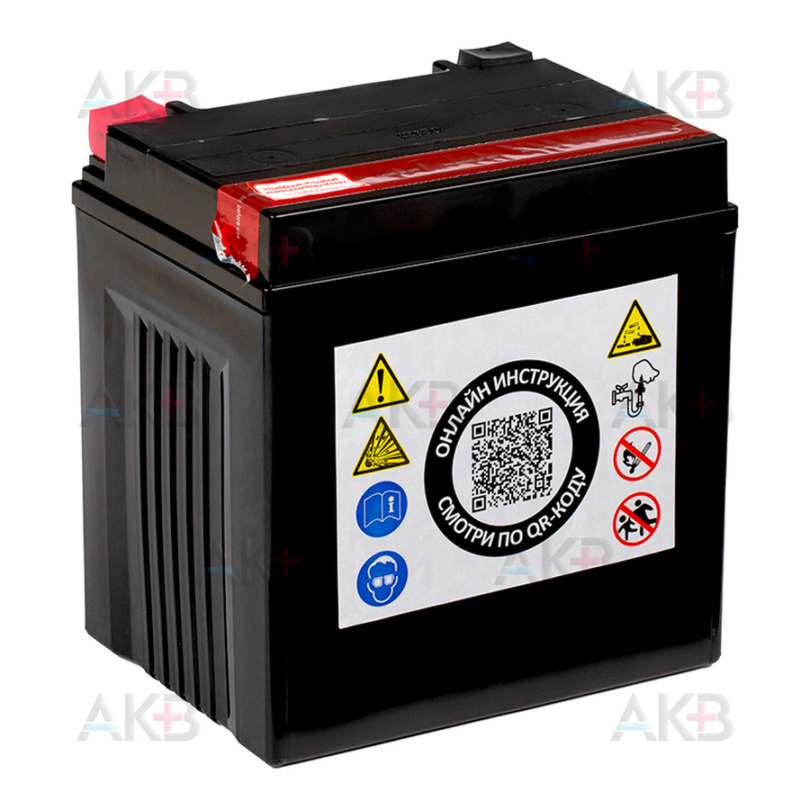 Мото аккумулятор RDrive GYZ32HL-BS 33.6Ah 430А обр. пол. AGM (166х126х175) eXtremal PLATINUM сухозаряж.