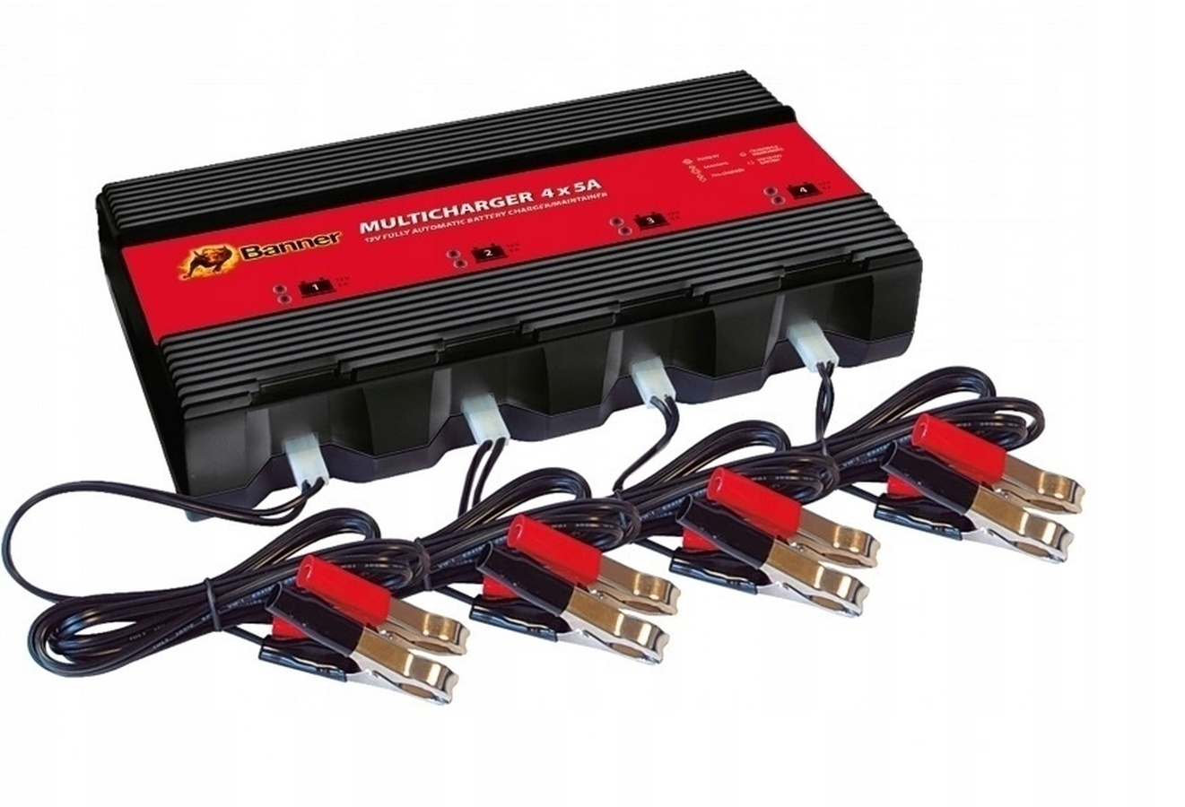 Зарядное устройство Banner Multicharger 12V (10-110Ah) 4x5A