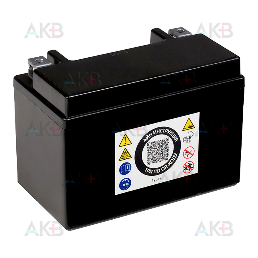 Мото аккумулятор RDrive YTX9-GEL 12V 8.4Ah 120А прям. пол. (150x87x105) eXtremal GOLD