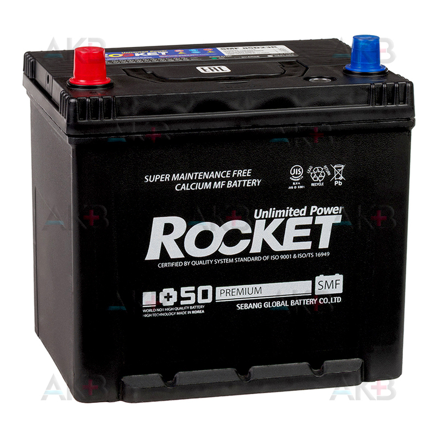 Автомобильный аккумулятор Rocket 85D23R 70Ah 610A (232x175x225) прям. пол.
