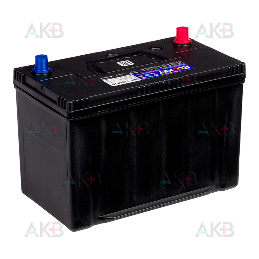 Автомобильный аккумулятор Rocket 125D31R 100Ah 830A (305x173x225) пям. пол.