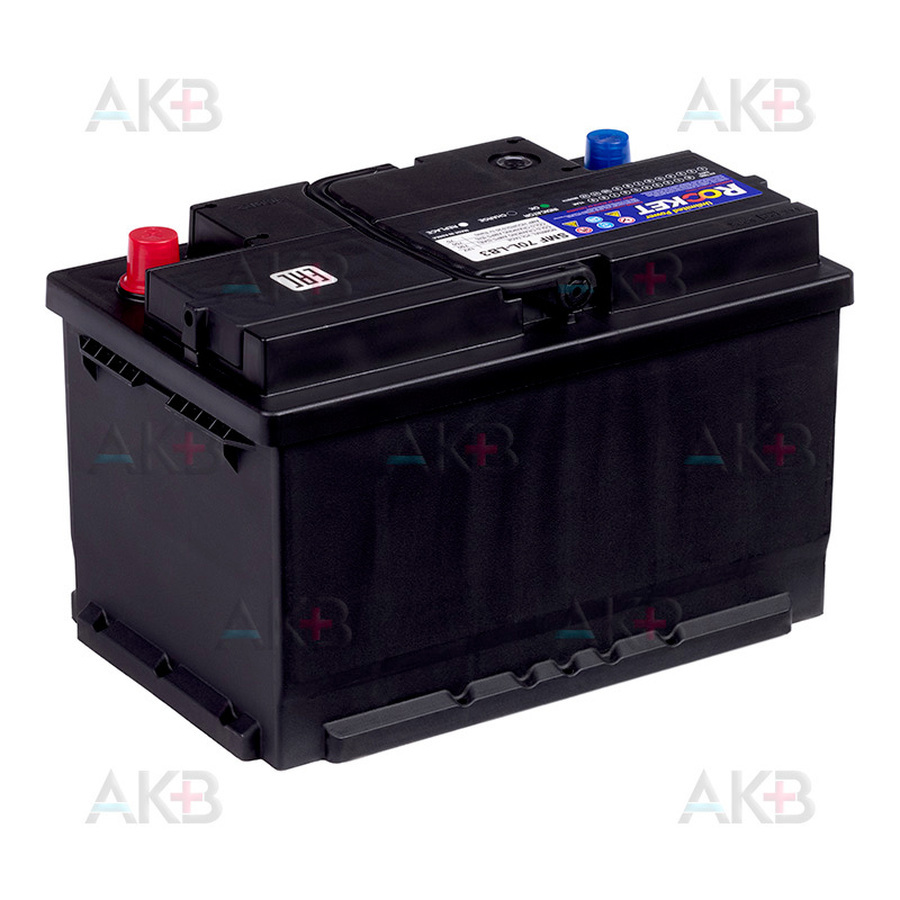 Автомобильный аккумулятор Rocket 75Ah 660A обр. пол. (277x175x175) SMF 75L-LB3