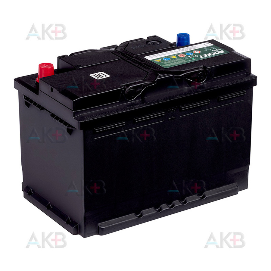 Автомобильный аккумулятор Rocket EFB L3 70 Ah 650A обр. пол. (278x175x190)