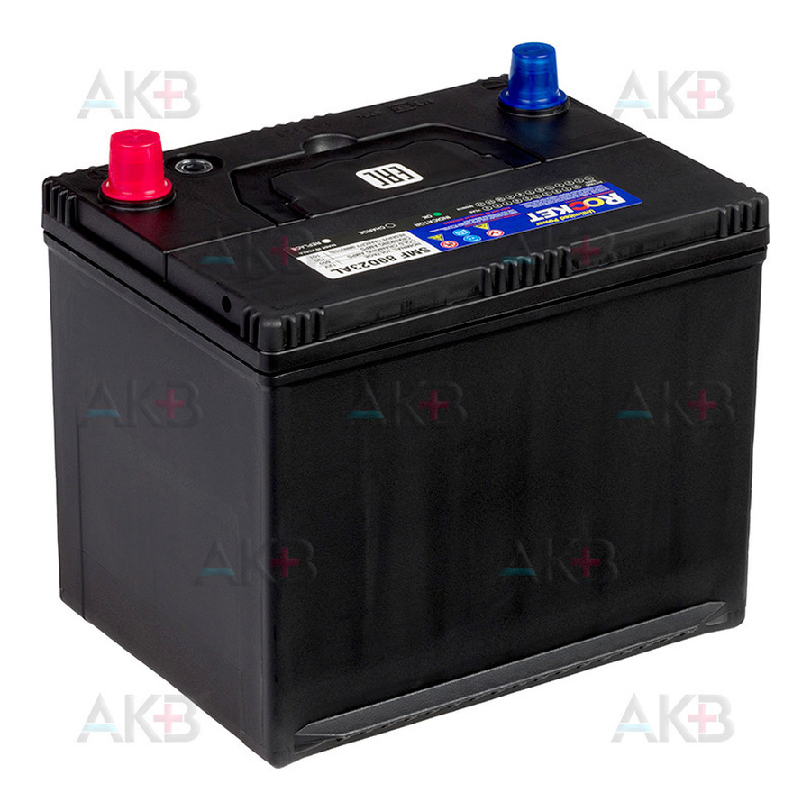 Автомобильный аккумулятор Rocket 80D23AL 58Ah 650A (230x173x205) низкий