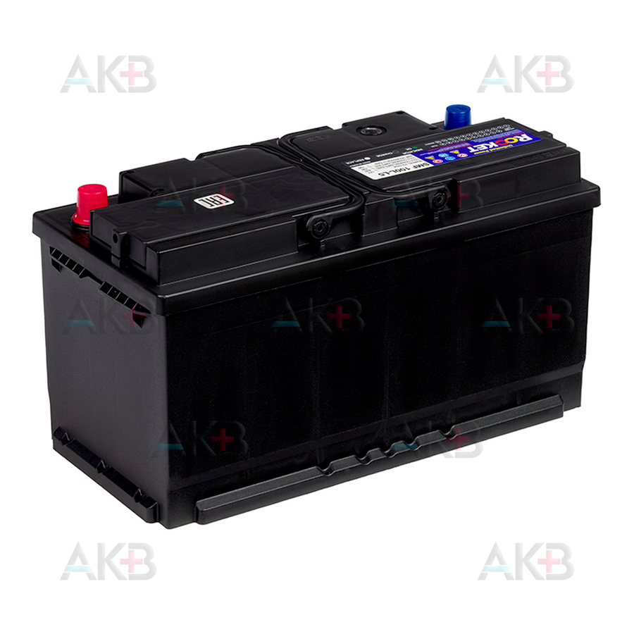 Автомобильный аккумулятор Rocket 100Ah 830A обр. пол. (353x175x190) SMF 100L-L5