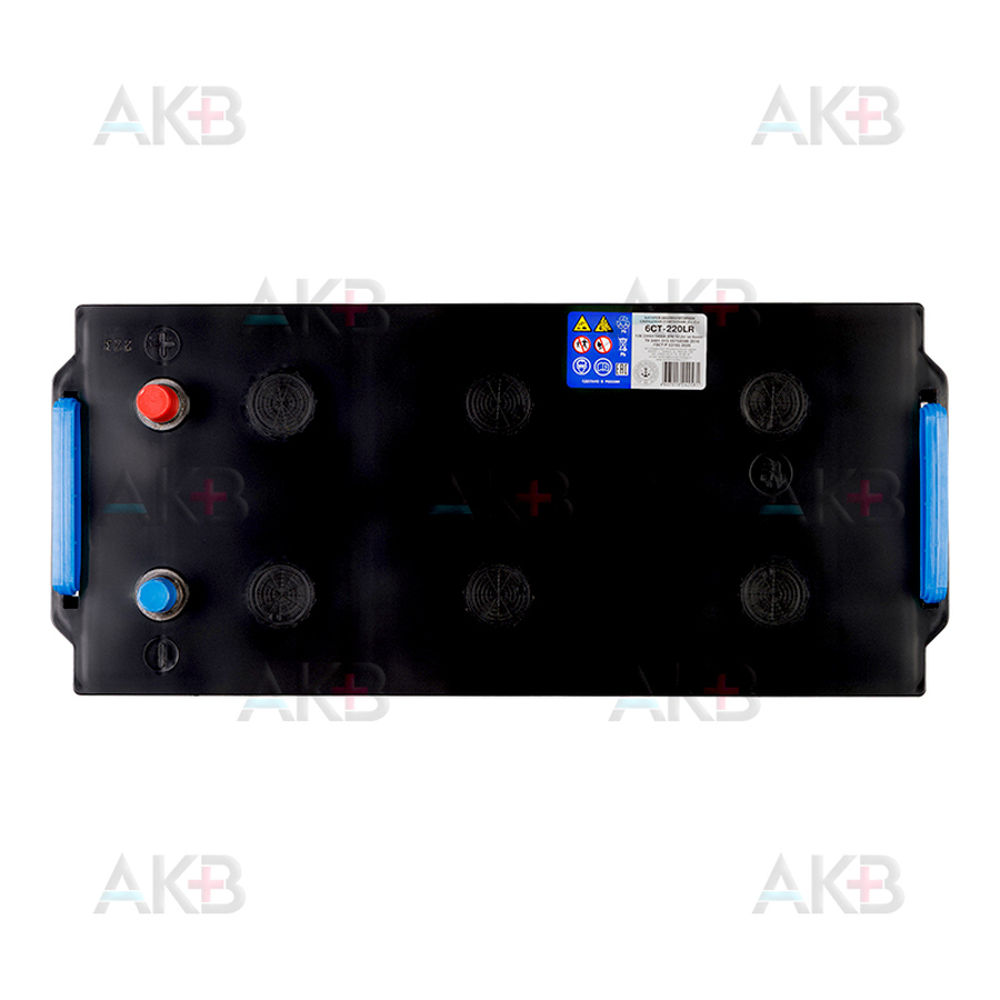 Автомобильный аккумулятор Tyumen Battery Premium 220 Ач прям. пол. 1450A (518x228x236)