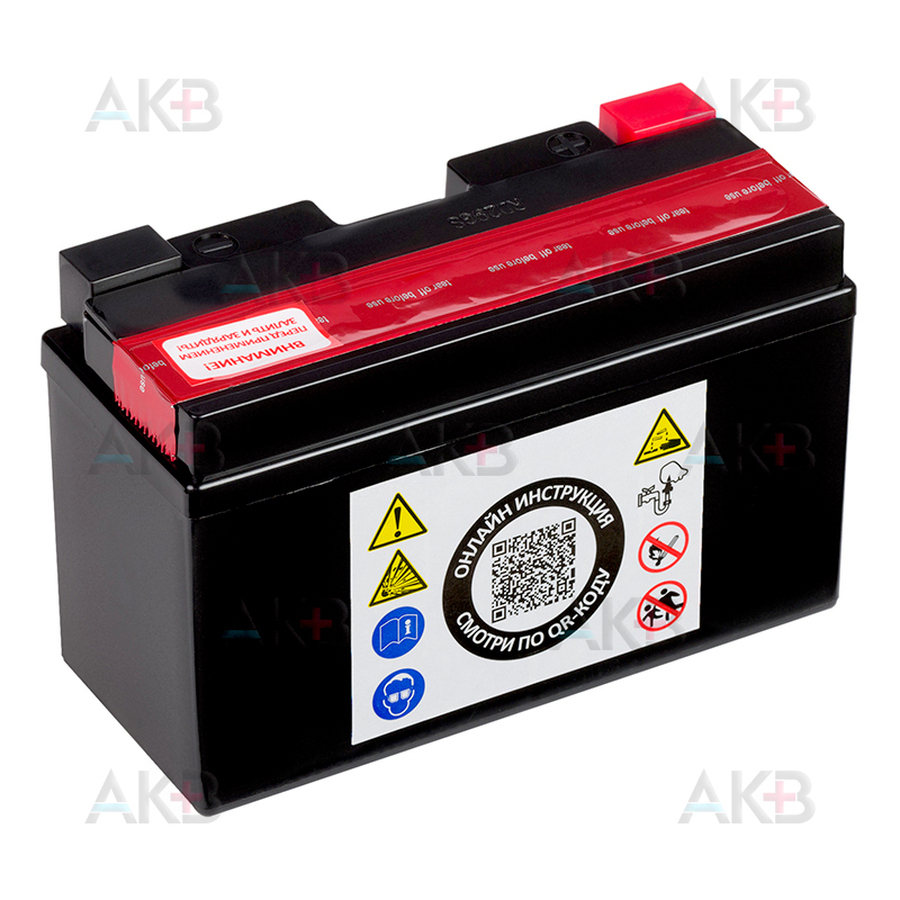 Мото аккумулятор RDrive YT7B-BS 12V 6.8Ah 100А прям. пол. (150x65x93) eXtremal IRIDIUM