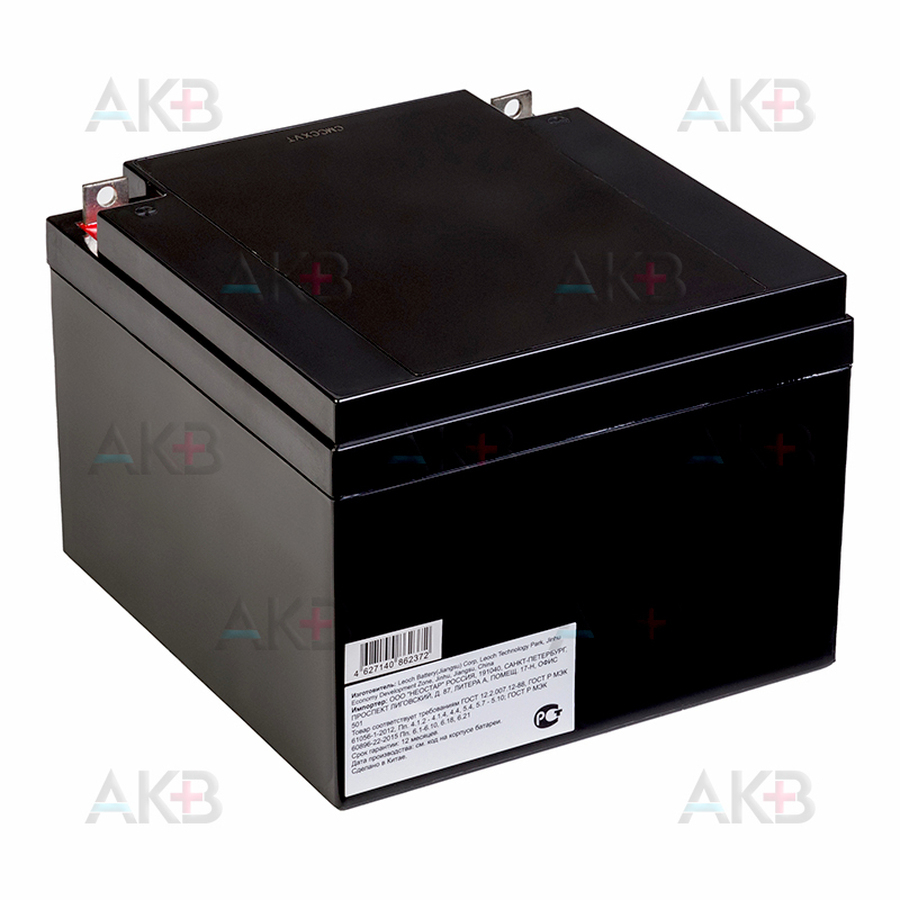 Аккумуляторная батарея Leoch DJW12-28 | 12V 28 Ah (166x175x125) AGM