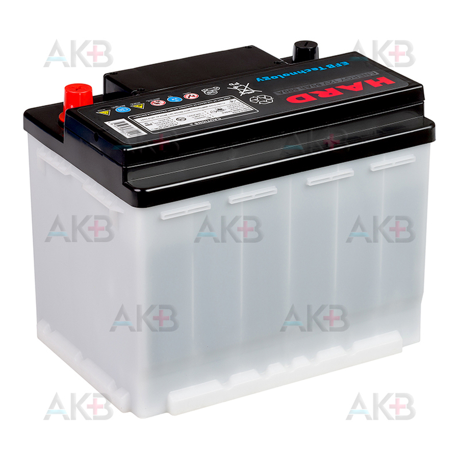 Автомобильный аккумулятор HARD EFB 60 Ah 600A (242x175x190) L2