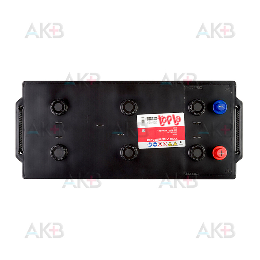 Автомобильный аккумулятор Topla Energy Truck 190 Ah 1200A (507x224x194) 159913 69032