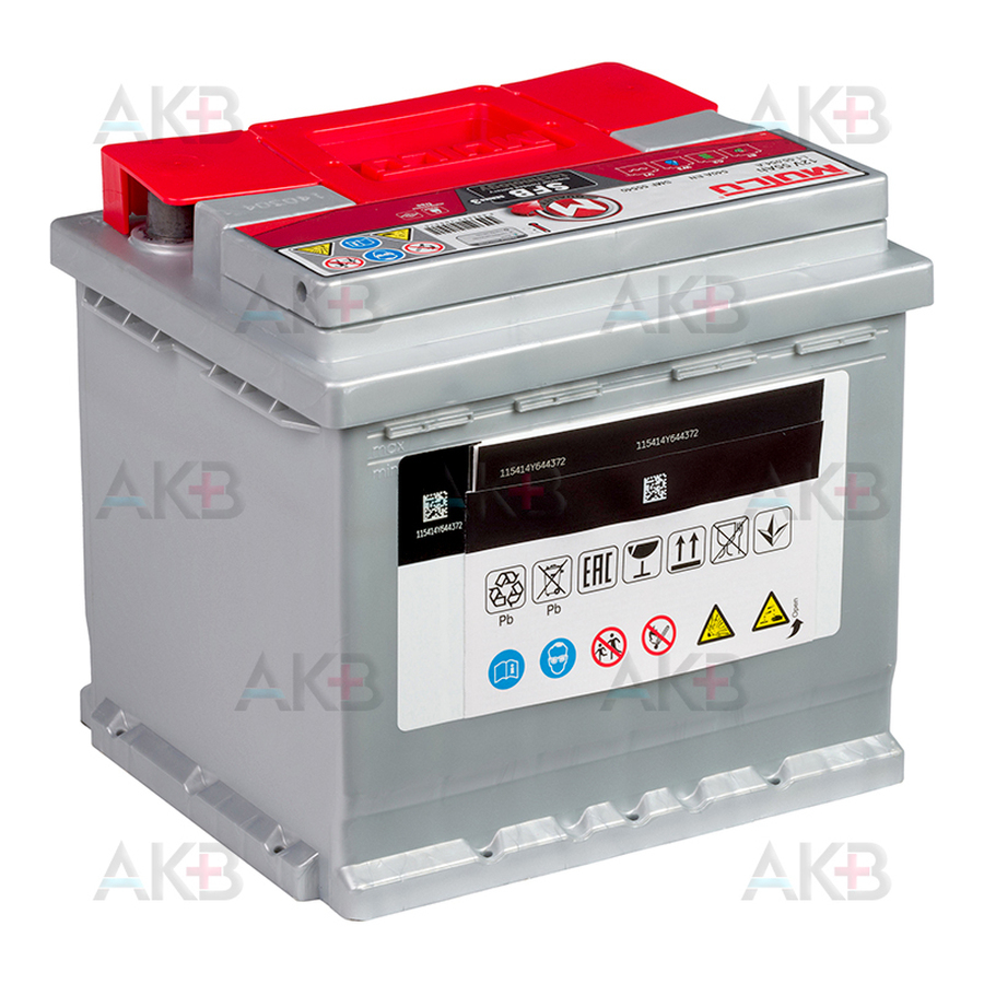 Автомобильный аккумулятор Mutlu SFB 3 55540 55 Ач 540A обр. пол. (207x175x190) L1.55.054.A