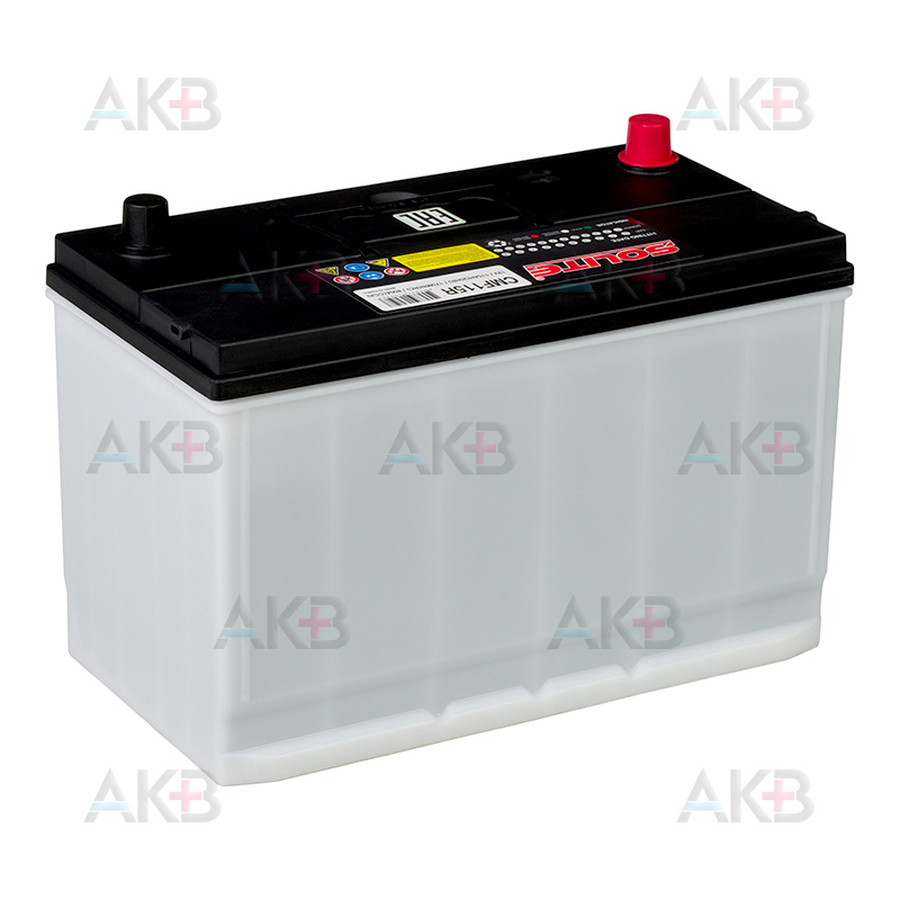 Автомобильный аккумулятор Solite CMF115R 115Ah 850A (330x175x225) п/п