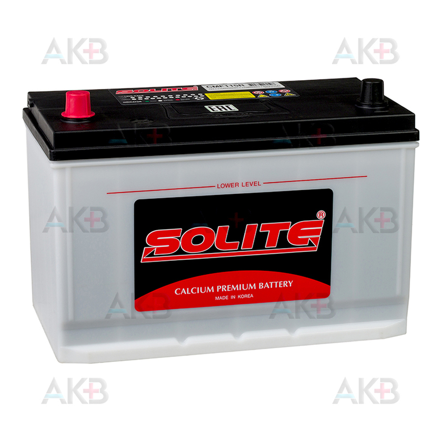 Автомобильный аккумулятор Solite CMF115R 115Ah 850A (330x175x225) п/п