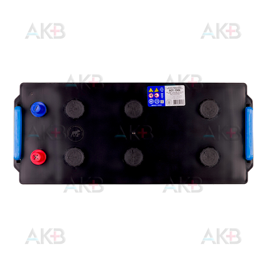 Автомобильный аккумулятор Tyumen Battery Premium 190 Ач прям. пол. 1320A (518x228x236)