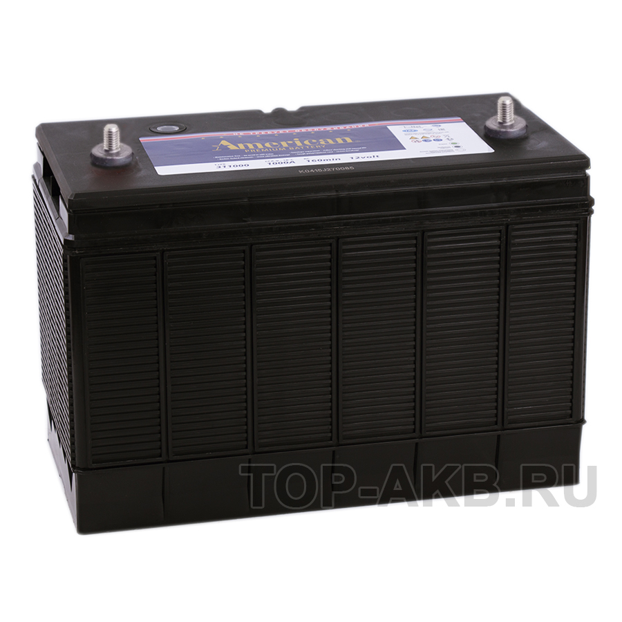 Аккумулятор с винтовыми клеммами под гайку