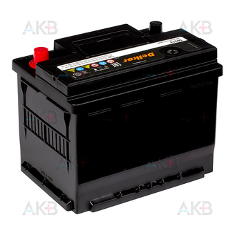 Автомобильный аккумулятор Delkor 56513 (65R 640A 241x174x188). Фото 2