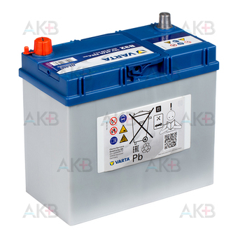 Автомобильный аккумулятор Varta Blue Dynamic B32 45R 330A 238x129x227. Фото 2