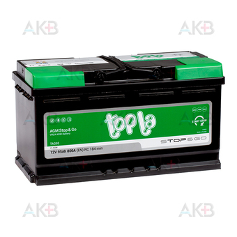 Topla AGM Stop-n-Go 95R (850A 353x175x190) 114090