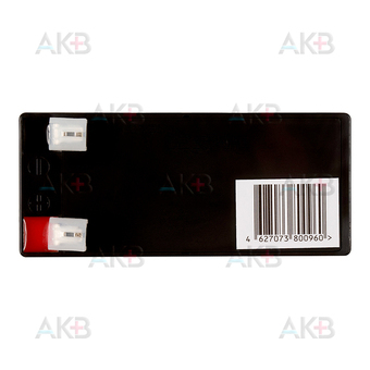 Аккумуляторная батарея Delta DT 12012, 12V 1.2Ah (97x43x52). Фото 1