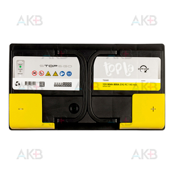 Автомобильный аккумулятор Topla EFB Stop-n-Go 80R (760A 315x175x190) 112080 58088. Фото 1