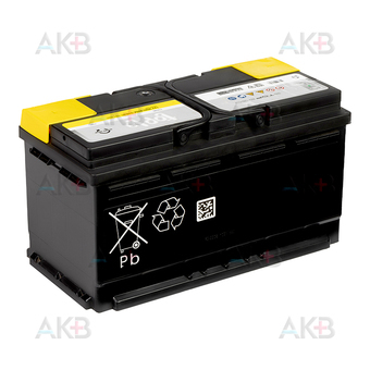 Автомобильный аккумулятор Topla EFB Stop-n-Go 90R (850A 353x175x190) 112090 59088. Фото 2