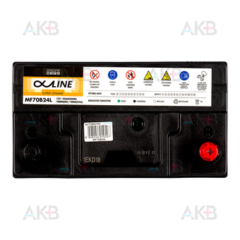 Автомобильный аккумулятор Alphaline SD 70B24L 55R 500A 232x127x220. Фото 1