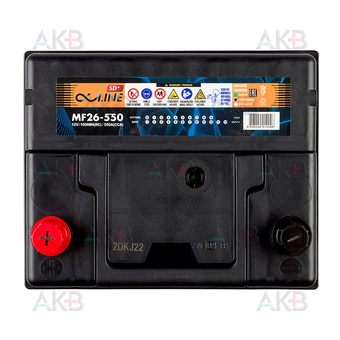 Автомобильный аккумулятор Alphaline SD 26-550 50L 550A 208x172x200. Фото 1