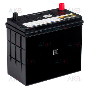 Автомобильный аккумулятор Alphaline SD 65B24R 52L 480A 232x127x220. Фото 2