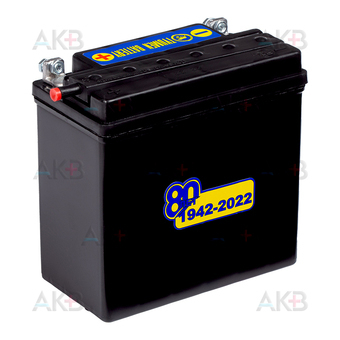 Мото аккумулятор TYUMEN BATTERY 6МТС-9 Лидер 12V 9Ah 45А 135x75x133 сухозаряж. (без электролита). Фото 2