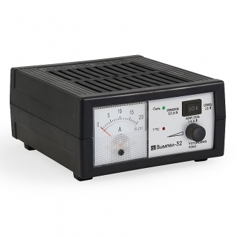 Зарядное устройство Вымпел 32 (0,8-20А перекл.13,6В-14,4В-15,0В) авт., стрел. ам-р. Фото 1