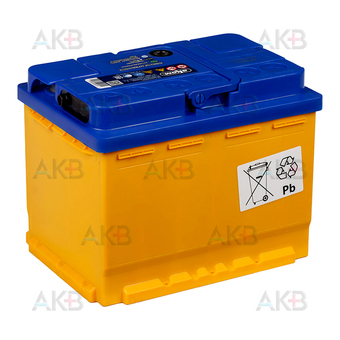 Автомобильный аккумулятор Аком + EFB 62 620А 62Ач прям пол. (242x175x190). Фото 2