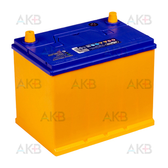 Автомобильный аккумулятор Аком Asia 75Е 12V 75Ач 630A обр. пол.(260x173x225) 85D26L. Фото 2