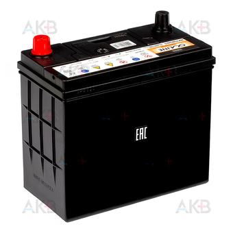 Автомобильный аккумулятор Alphaline SD 70B24LS 55R 500A 232x127x220. Фото 2