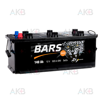 BARS Truck 6СТ140 п.п. 140 Ач 920A (513x189x217)