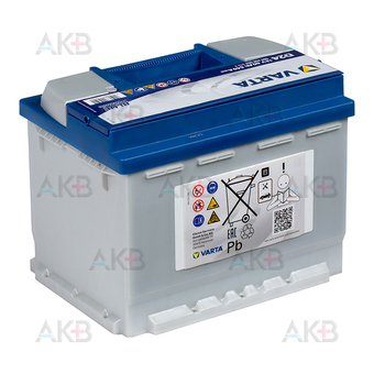 Автомобильный аккумулятор Varta Blue Dynamic D24 60R 540A 242x175x190 (560408054). Фото 2