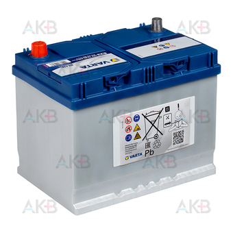 Автомобильный аккумулятор Varta Blue Dynamic E23 70R 630A 261x175x220 (570412063). Фото 2